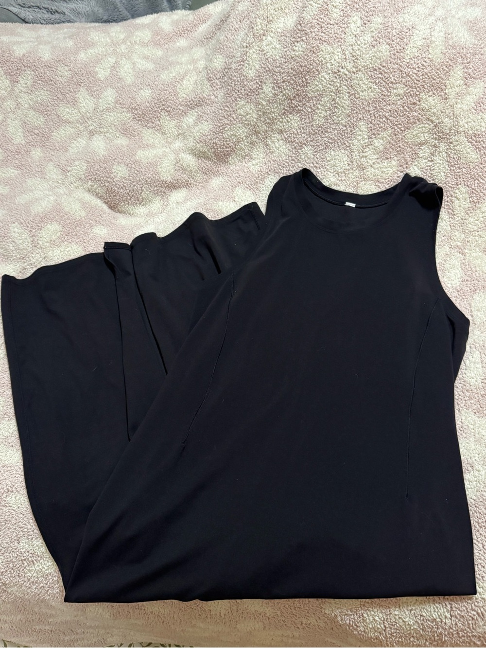 lululemon athletica Black Sleeveless Tank Dress